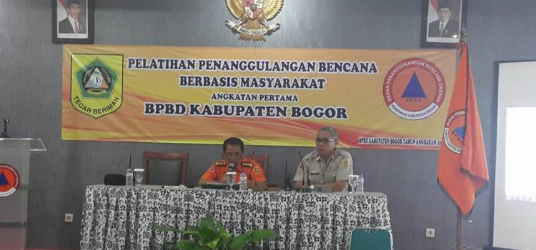 Pelatihan Penanggulangan Bencana Berbasis Masyarakat Kabupaten Bogor Pelatihan Penanggulangan Bencana Berbasis Masyarakat Kabupaten Bogor