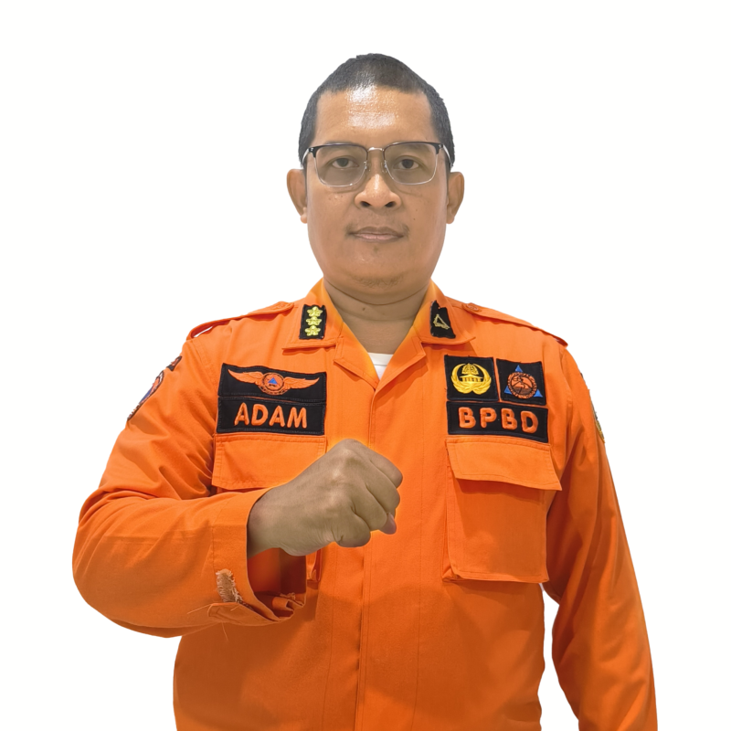 M. ADAM HAMDANI, S.T.,M.P (Kabid Kedaruratan & Logistik)