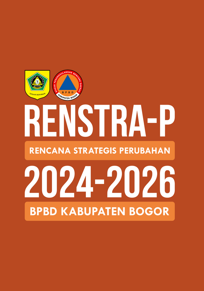 Rencana Startegis Perubahan Kabupaten Bogor 2024-2026
