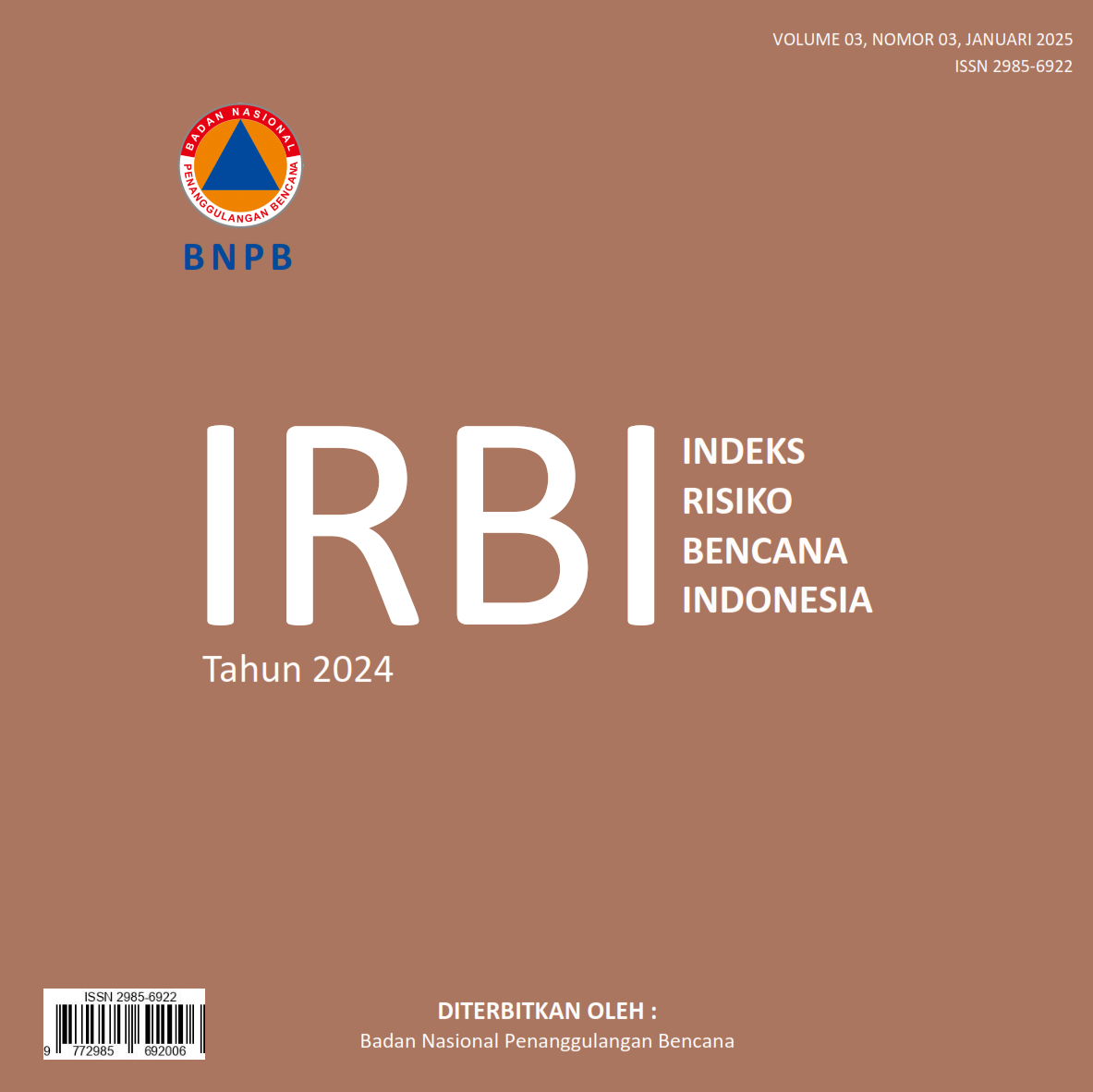 Indeks Risiko Bencana Indonesia (IRBI) 2024