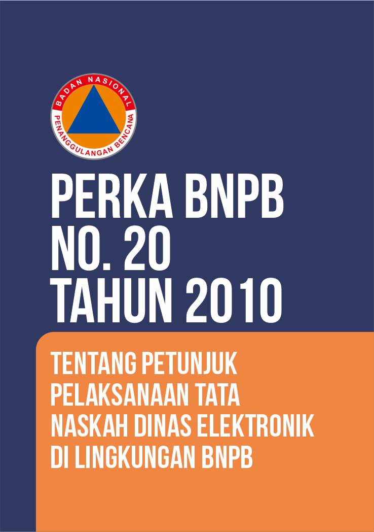 Perka BNPB No. 20 Tahun 2010