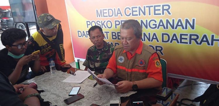 Berkurangnya Pengungsi dilokasi Bencana di Kabupaten Bogor Berkurangnya Pengungsi dilokasi Bencana di Kabupaten Bogor