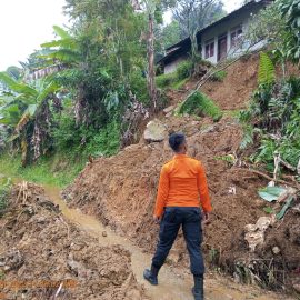 Tanah Longsor di Kecamatan Nanggung Kabupaten Bogor