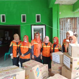 Dharma Wanita Persatuan BPBD Kabupaten Bogor Telah berkunjung&Memberikan Bantuan Korban Bencana di Kecamatan Lewiliang