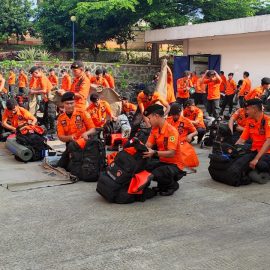 Potret Potret Kegiatan Pemerikasaan Perlengkapan Anggota TRC (Team Raksi Cepat) BPBD Kabupaten Bogor