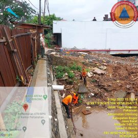 BPBD Kabupaten Bogor Melakukan Pemantauan Gorong-Gorong di Pakansari Pasca Banjir Beberapa Hari yang Lalu