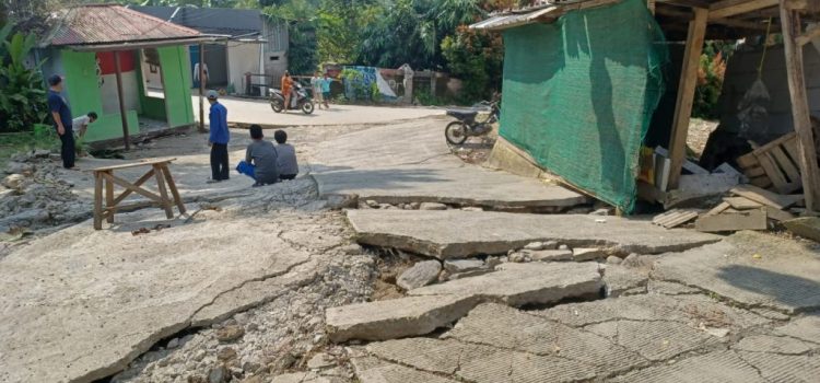 Pemkab Bogor Pilih Rehabilitasi Rekonstruksi Rumah Korban Pergeseran Tanah Bojong Koneng