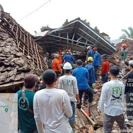 Penanganan dan Evakuasi luar daerah / pasca gempa bumi kabupaten Cianjur