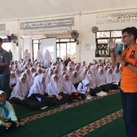 BPBD Kabupaten Bogor Adakan Pelatiahan Mitigasi Bencana Bersama SMPIT,SMAIT, MA AL-KAHFI