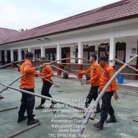 BPBD Kabupaten Bogor telah melalukan Penanganan dan Evakuasi Pasca Gempa Bumi di Cianjur